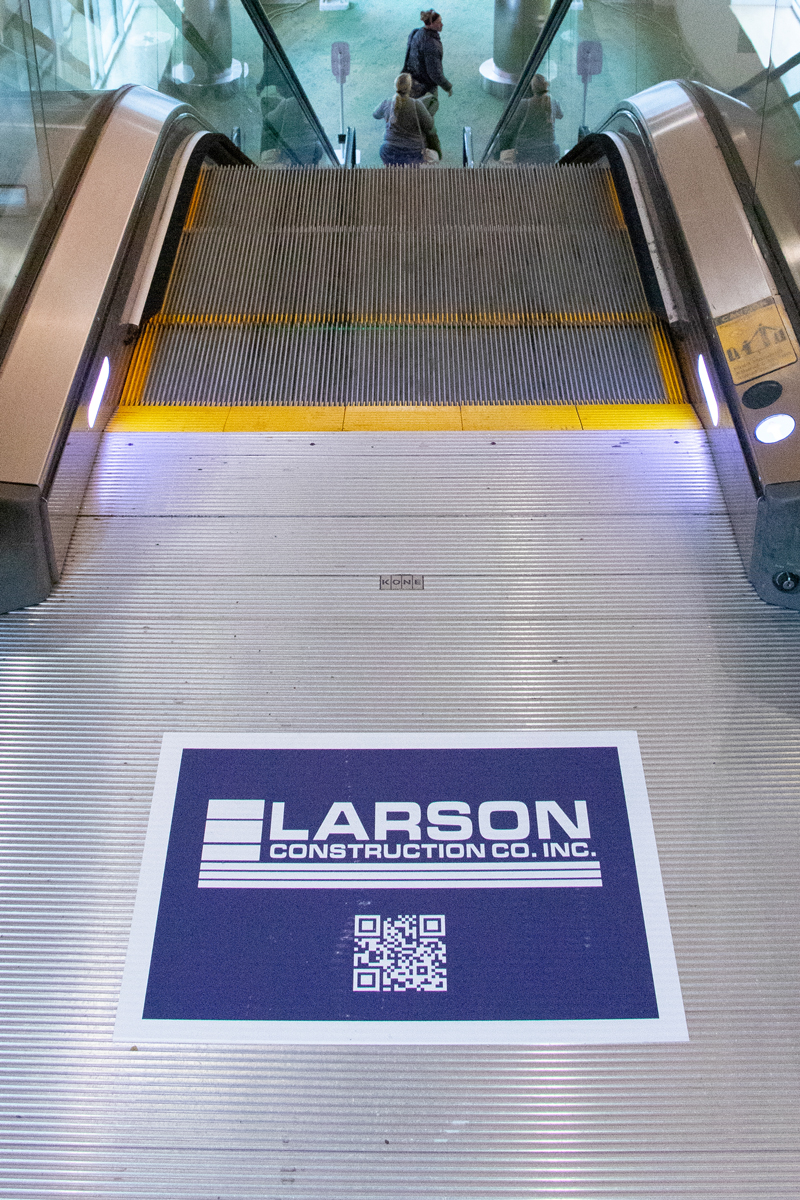 Image: Convention Escalator Graphic