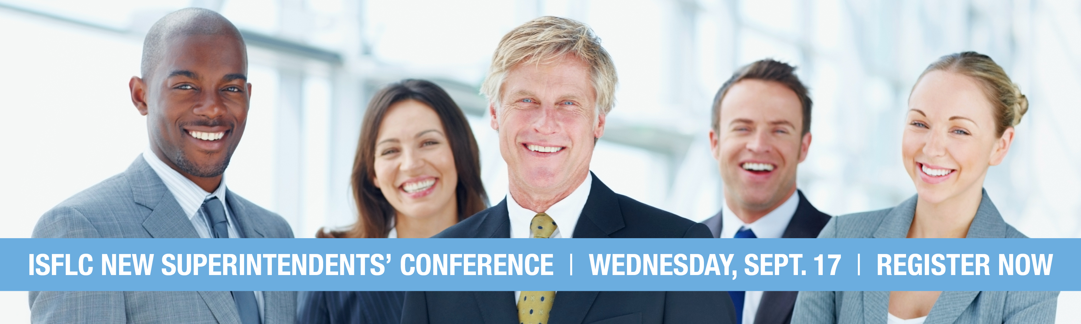 Calling all new superintendents! Join us on Wednesday, Sept. 17 for a conference all about YOU!