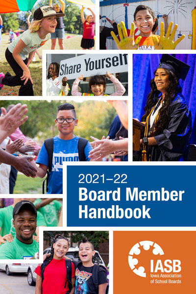 2021-22 Board Member Handbook Cover