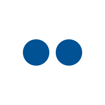 IASB branded Flickr social media icon.