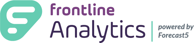 Logo: Frontline Analytics, powered by Forecast5